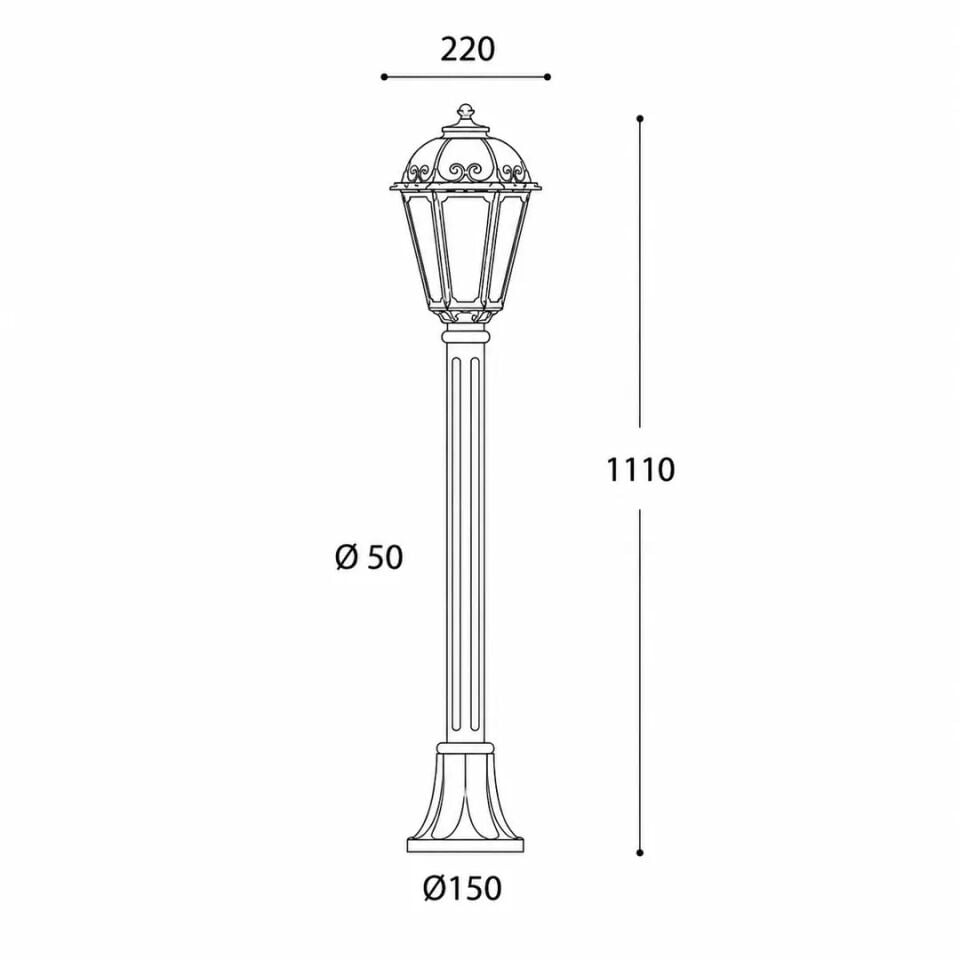 MIZAR/SABA WHITE CLEAR E27 FILAMENT LED 6,5W 2,7K