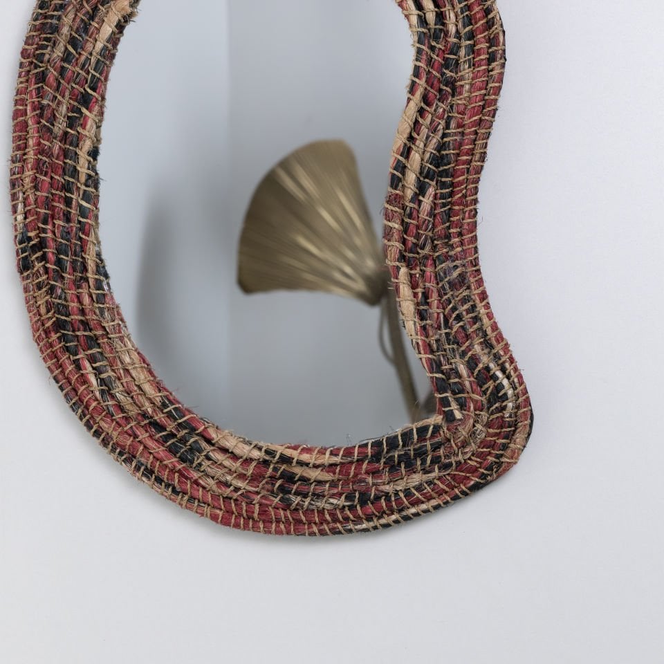 FORS RENKLİ ABAKA AYNA 35X49X2,5CM OIA LIGHT