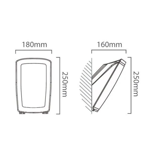 GERMANA WHITE OPAL GX53 LED 20W CCT SET