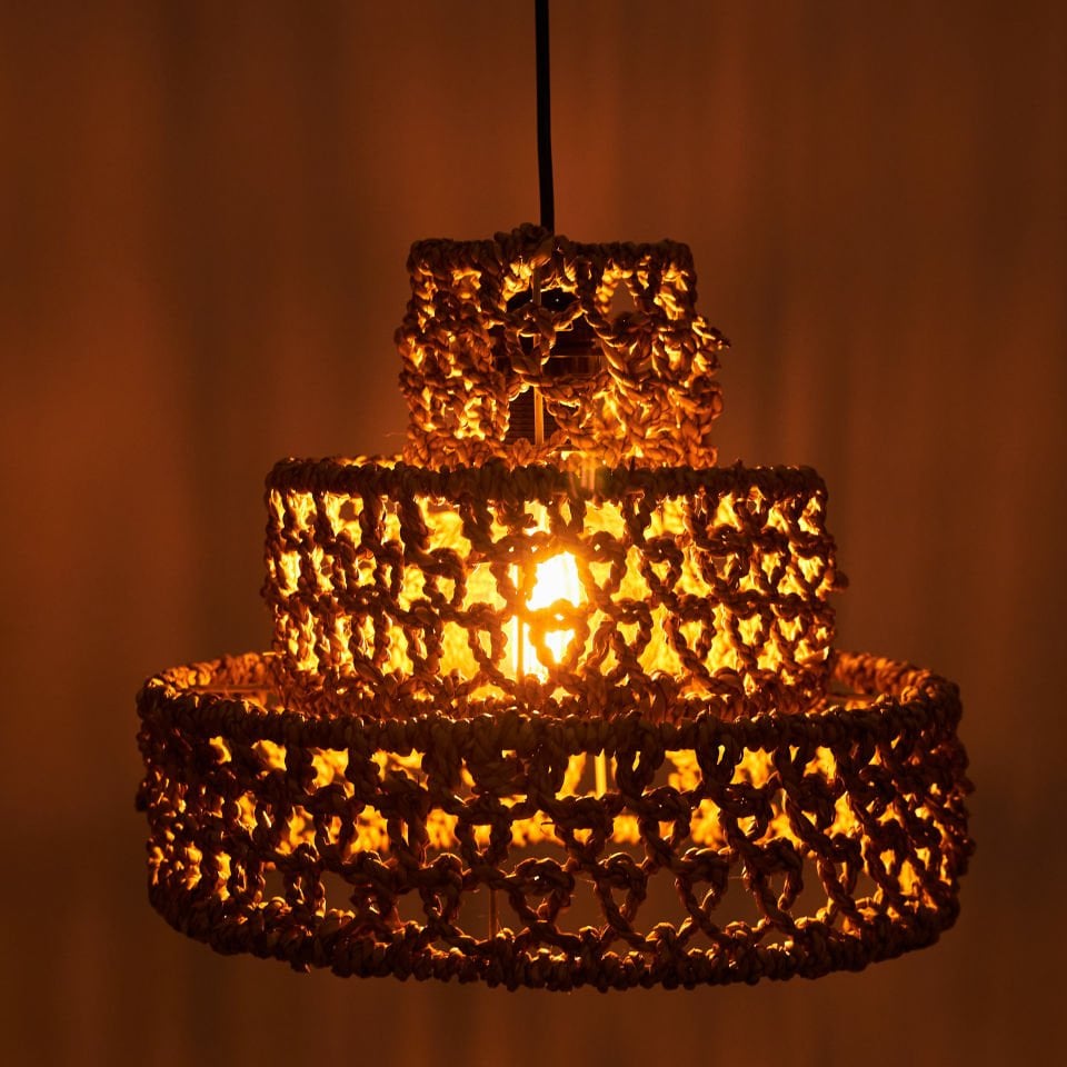 SELAS DENİZ SAZI SARKIT 30X30X24CM OIA LIGHT