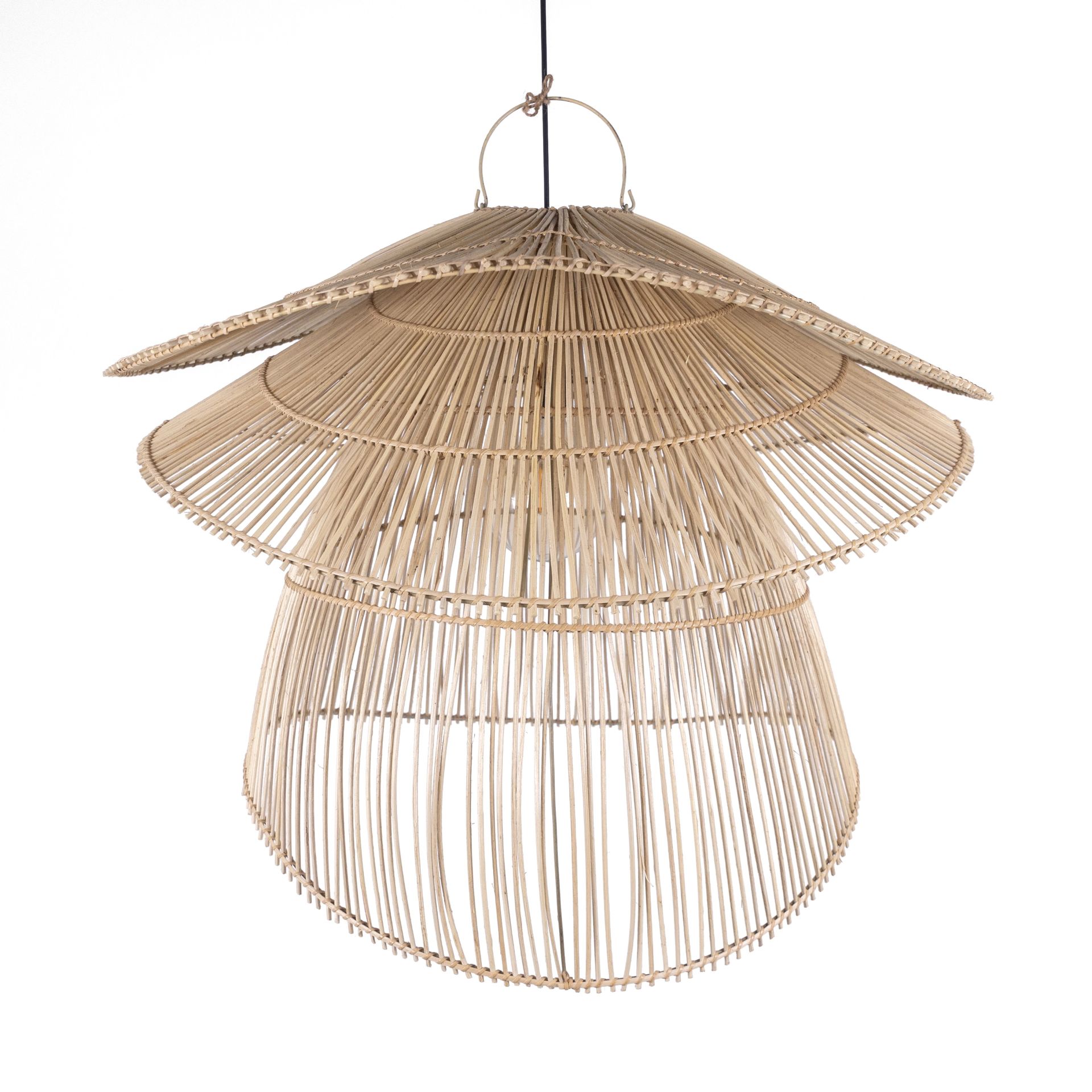 PERSEFONİ RATTAN SARKIT 85X85X63CM OIA LIGHT