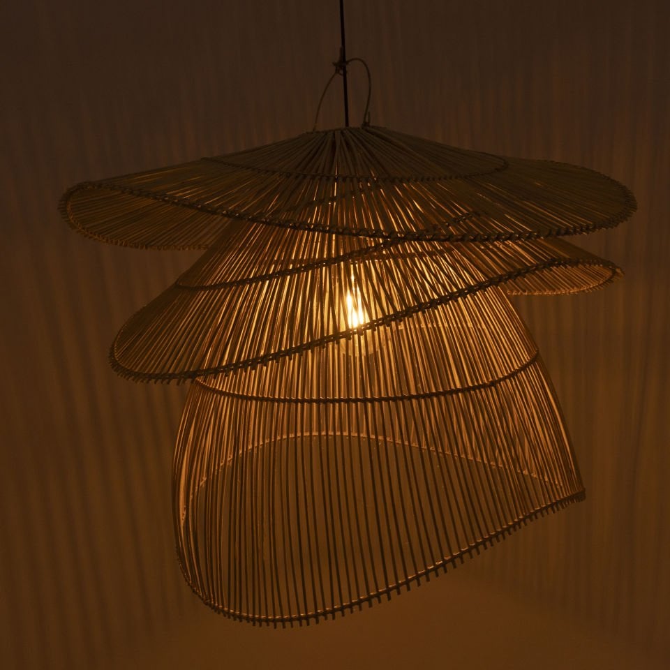 PERSEFONİ RATTAN SARKIT 85X85X63CM OIA LIGHT