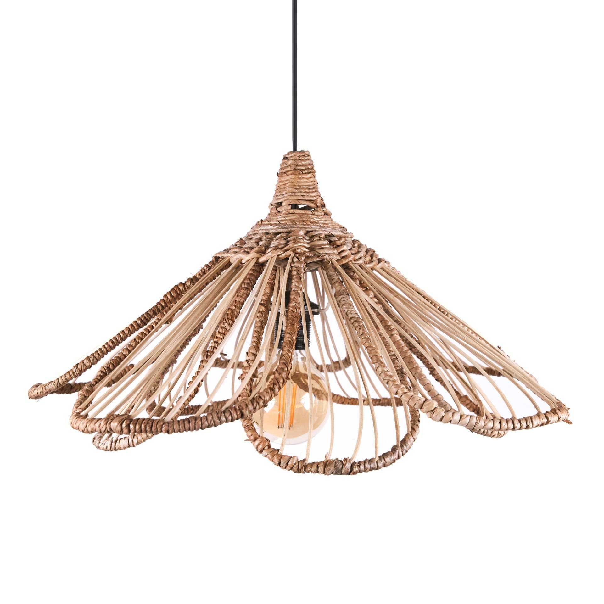 ELEFSİS BANANA-RATTAN SARKIT 60X57X27CM OIA LIGHT