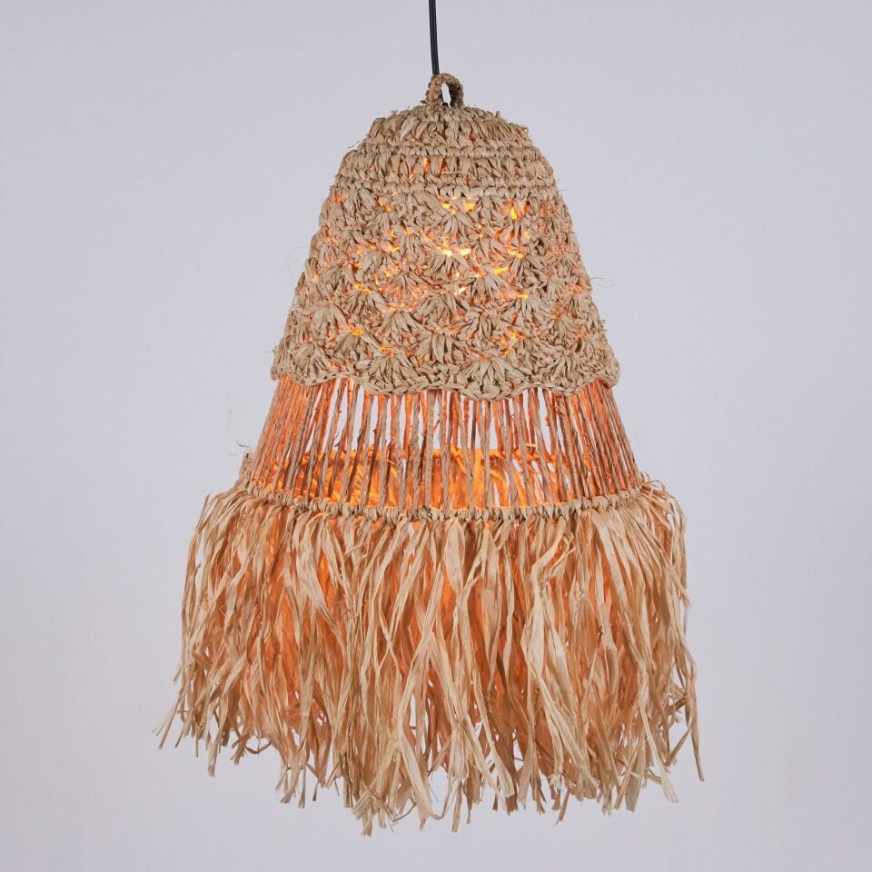 PAROS SİSAL SARKIT 30X30X50CM OIA LIGHT