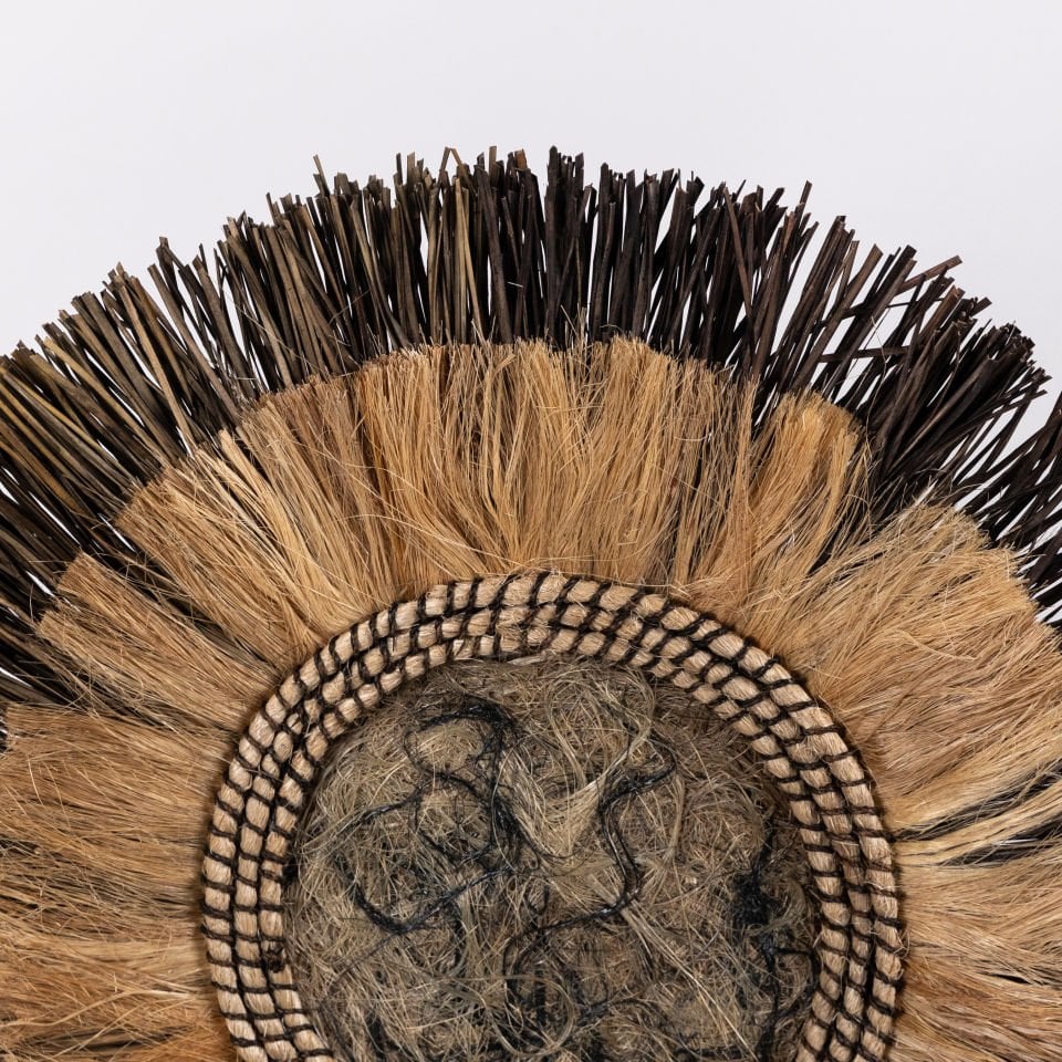 VELA ABAKA-GRASS DEKOR 65X65X7CM OIA LIGHT