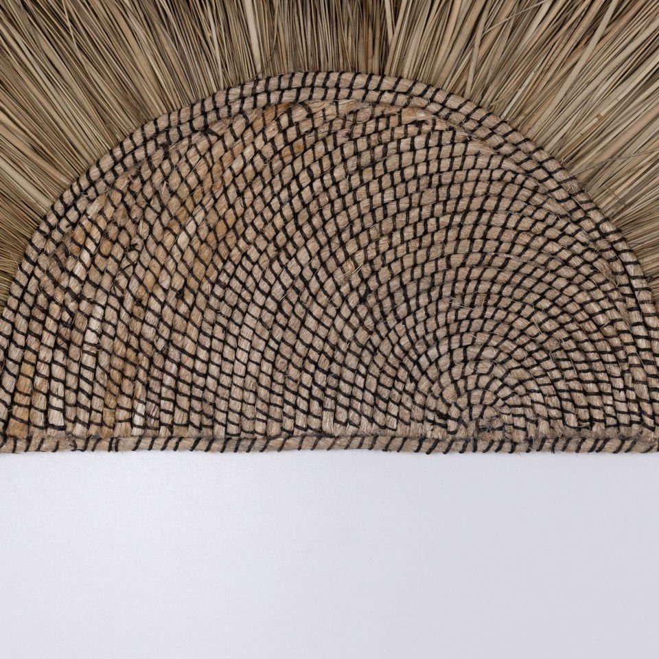 RORO ABAKA-GRASS DEKOR 55X105X10CM OIA LIGHT