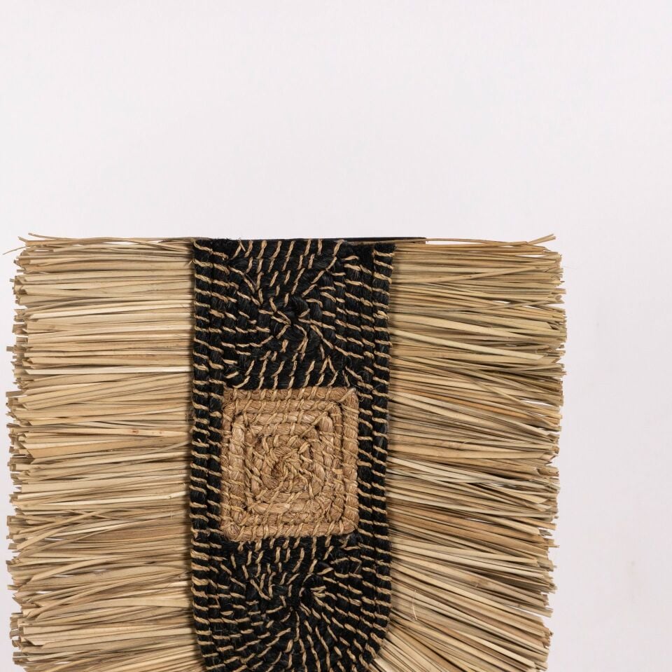 MAWAR ABAKA-GRASS DEKOR 40X50X8CM OIA LIGHT