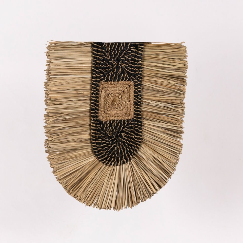 MAWAR ABAKA-GRASS DEKOR 40X50X8CM OIA LIGHT