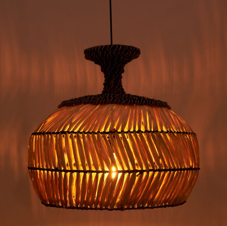 RENAS SİSAL-ABACA SARKIT 50X50X45CM OIA LIGHT