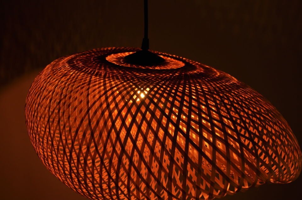 OLB66 MAİA BAMBU SARKIT 60X20CM OIA LIGHT