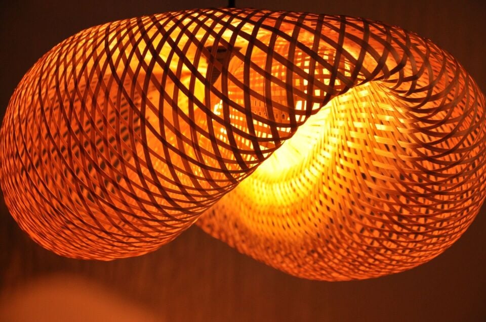 OLB66 MAİA BAMBU SARKIT 60X20CM OIA LIGHT