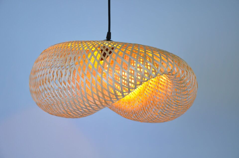 OLB66 MAİA BAMBU SARKIT 60X20CM OIA LIGHT