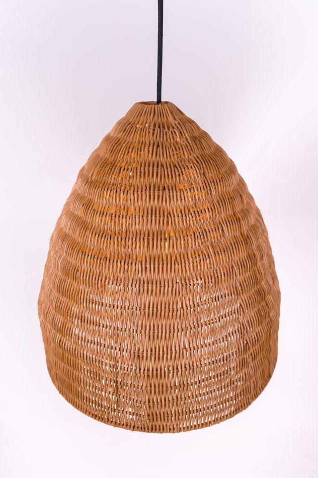 OLR76S ZANİAH RATTAN SARKIT 40X40 OIA LIGHT