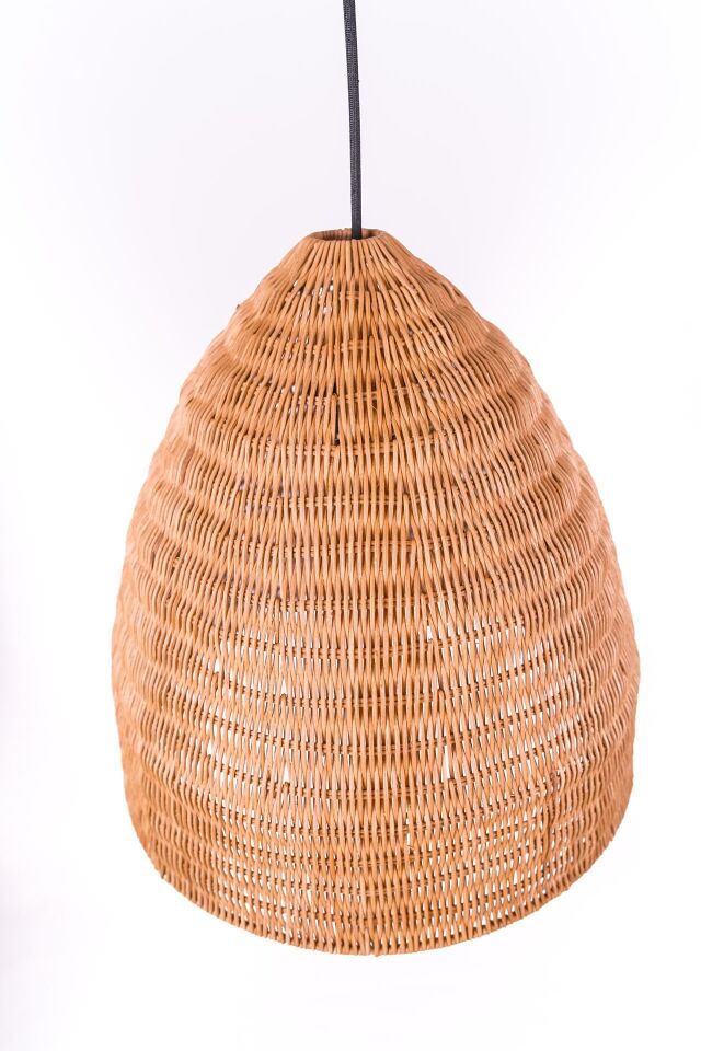 OLR76S ZANİAH RATTAN SARKIT 40X40 OIA LIGHT