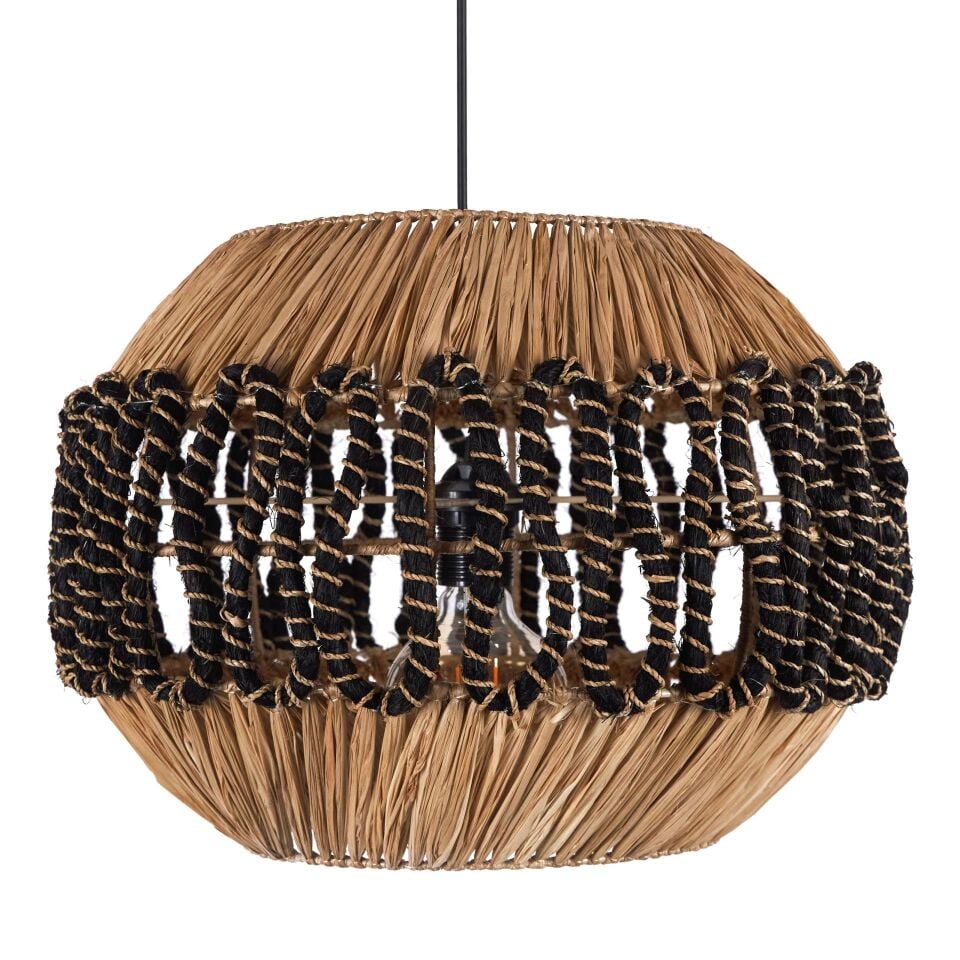 LOKİ SİSAL-ABAKA SARKIT 42X42X30CM OIA LIGHT