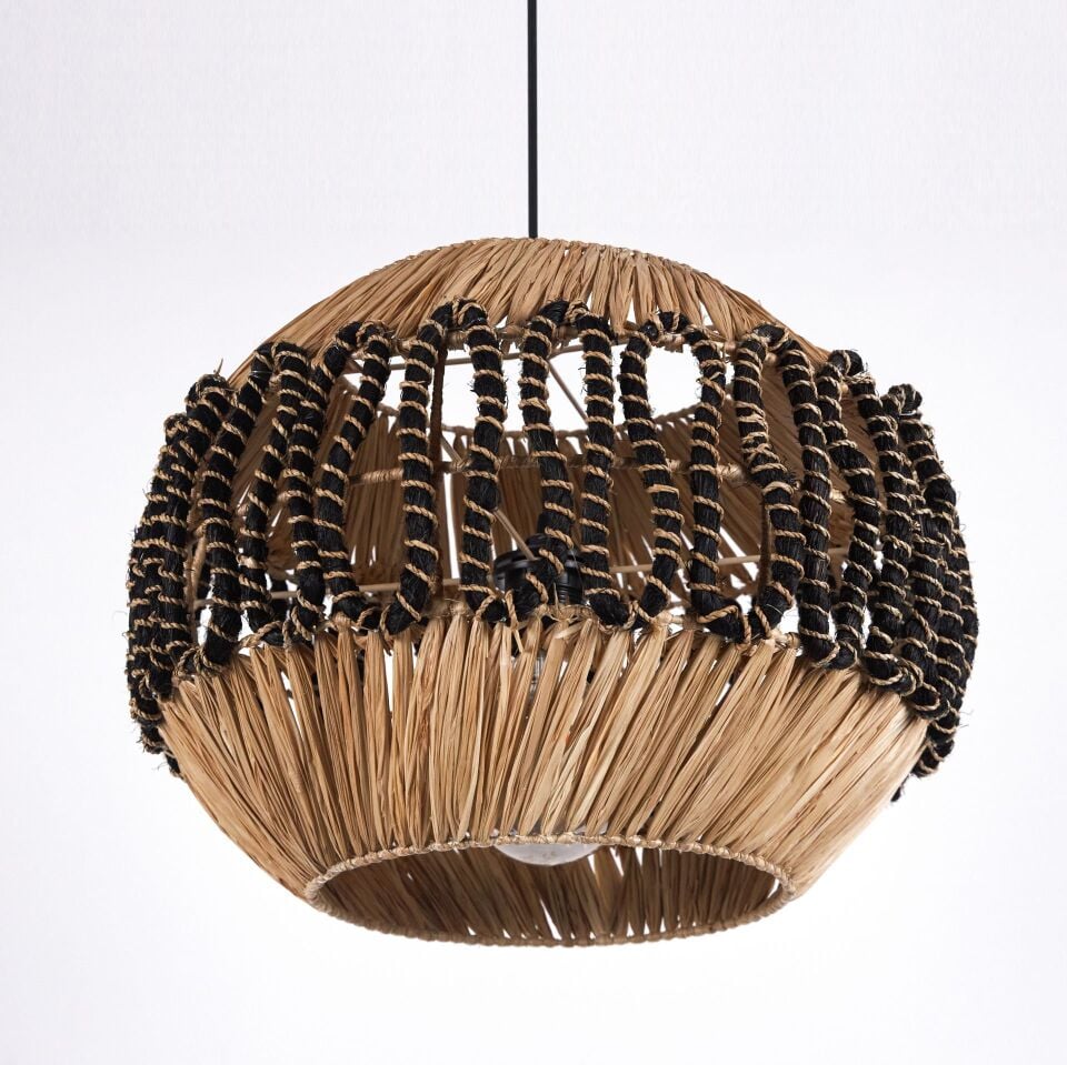 LOKİ SİSAL-ABAKA SARKIT 42X42X30CM OIA LIGHT