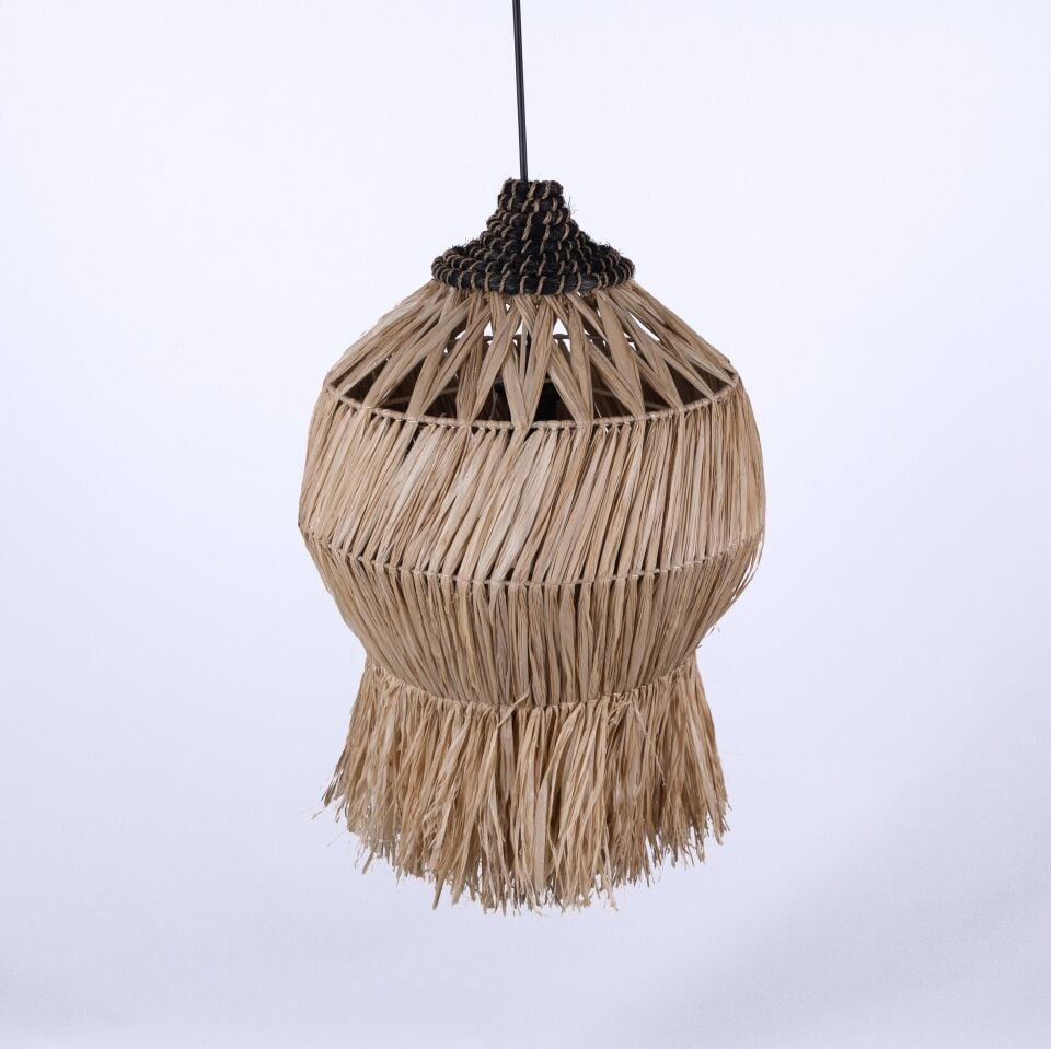 TREZENE SİSAL-ABAKA SARKIT 36X36X50CM OIA LIGHT