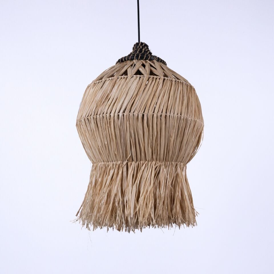 TREZENE SİSAL-ABAKA SARKIT 36X36X50CM OIA LIGHT