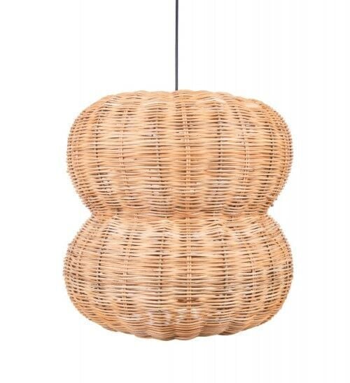 OLR16 GAİA RATTAN SARKIT 40X38 CM OIA LIGHT