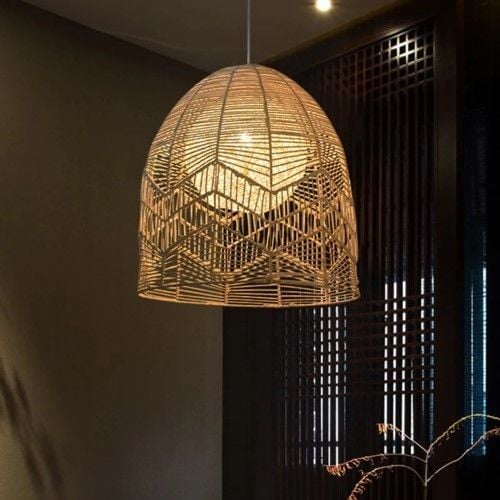 OLR21 FREEZİA RATTAN SARKIT 45X45 CM OIA LIGHT