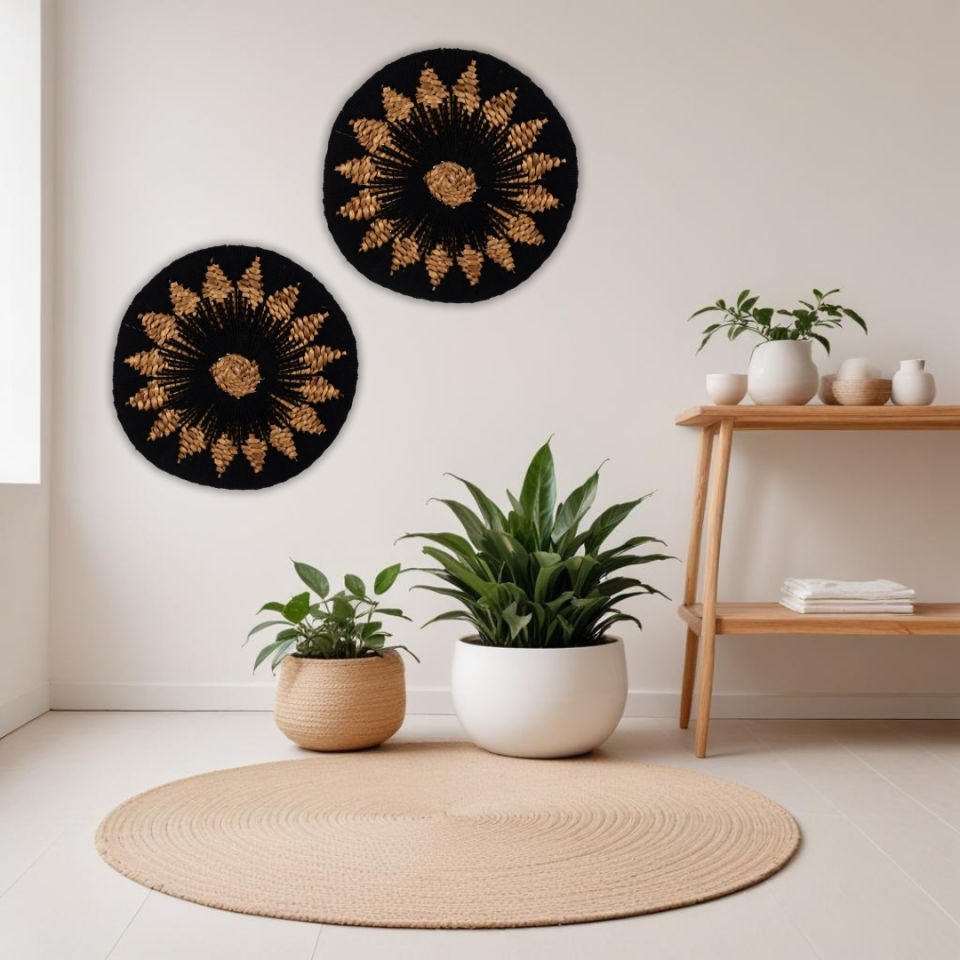 DEİMOS SU SÜMBÜLÜ DUVAR DEKORU ÇAP:38CM OIA LIGHT