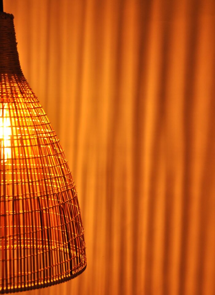 OLB82 TALİA BAMBU SARKIT 30X50 CM OIA LIGHT