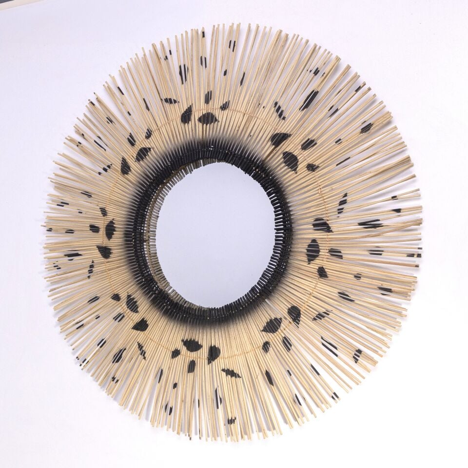 HARMONİA RATTAN AYNA ÇAP:100CM OIA LIGHT