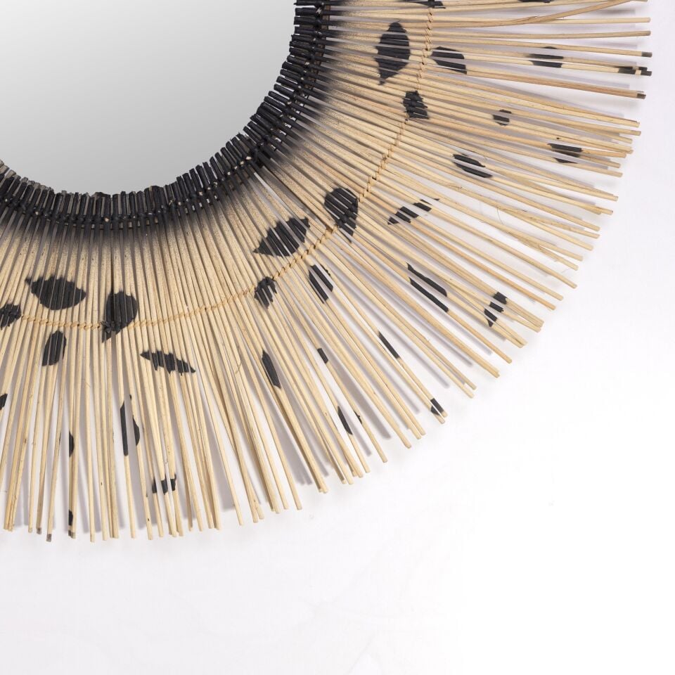 HARMONİA RATTAN AYNA ÇAP:100CM OIA LIGHT