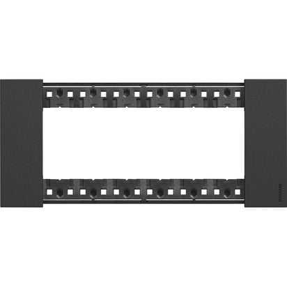 BTİCİNO POLİMER PLASTİK ÇERÇEVE, 6M, SİYAH