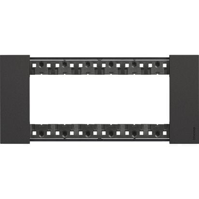 BTİCİNO POLİMER PLASTİK ÇERÇEVE, 6M, SİYAH