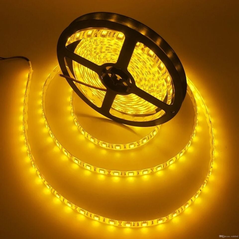 ŞERİT LED 3 ÇİP İÇ MEKAN AMBER