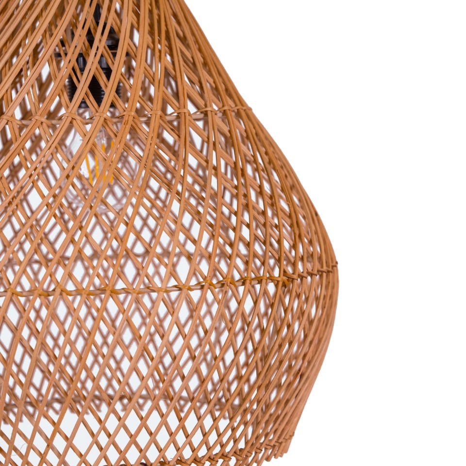 OLR280 LYRA RATTAN SARKIT 36X36 CM OIA LIGHT
