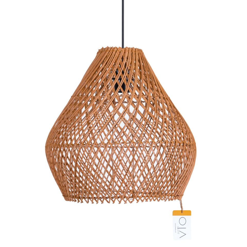 OLR280 LYRA RATTAN SARKIT 36X36 CM OIA LIGHT