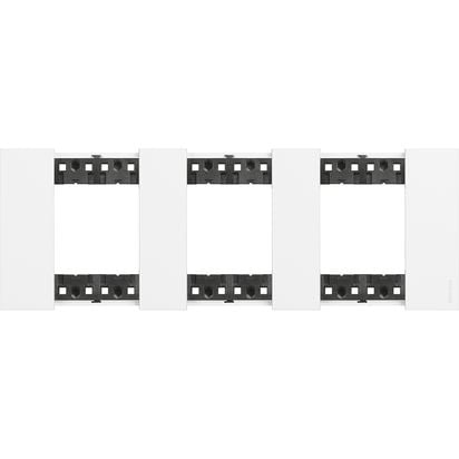 BTİCİNO POLİMER PLASTİK ÇERÇEVE, 2+2+2M, BEYAZ